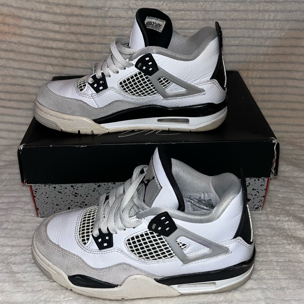 Nike Air Jordan 4 Retro Military Black Youth